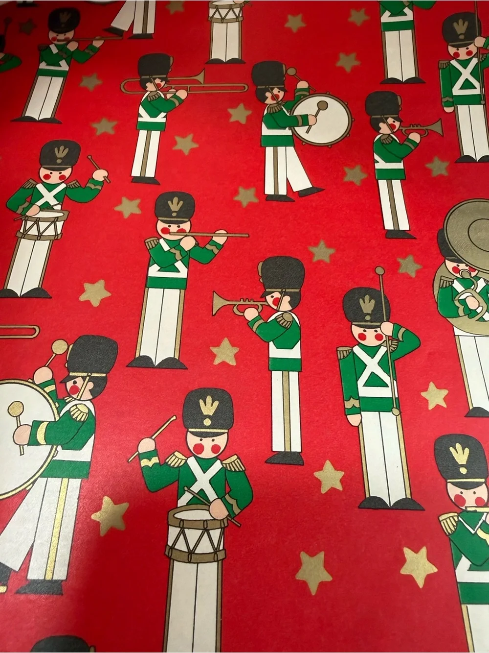 Vintage 80’s-90’s Care Bears Nutcracker Koala/Mice Wrapping Paper 4 Sheets